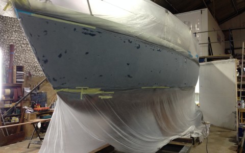 Primer coat on Southerly 28